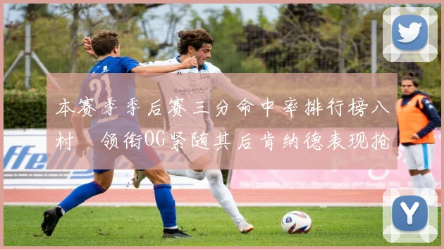 本赛季季后赛三分命中率排行榜八村塁领衔OG紧随其后肯纳德表现抢眼